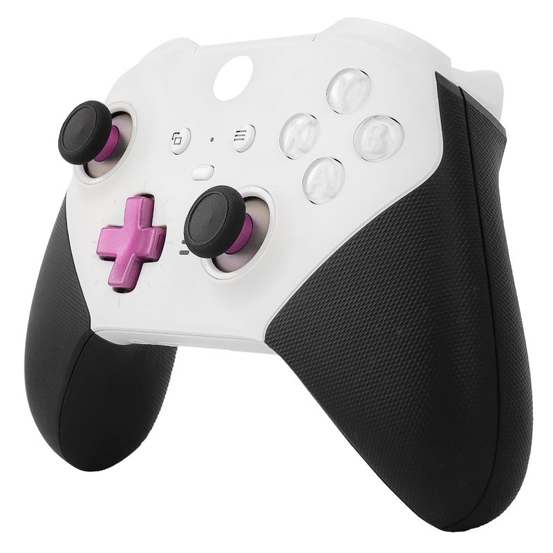 VANPARK Accessories for Xbox One Elite Series 2 Controller(Model 1797), Metal Thumbsticks Paddles Joysticks Replacement Parts Kits Compatible with Xbox Elite Wireless Controller Series 2 Core(Black & Magenta) - Image 3